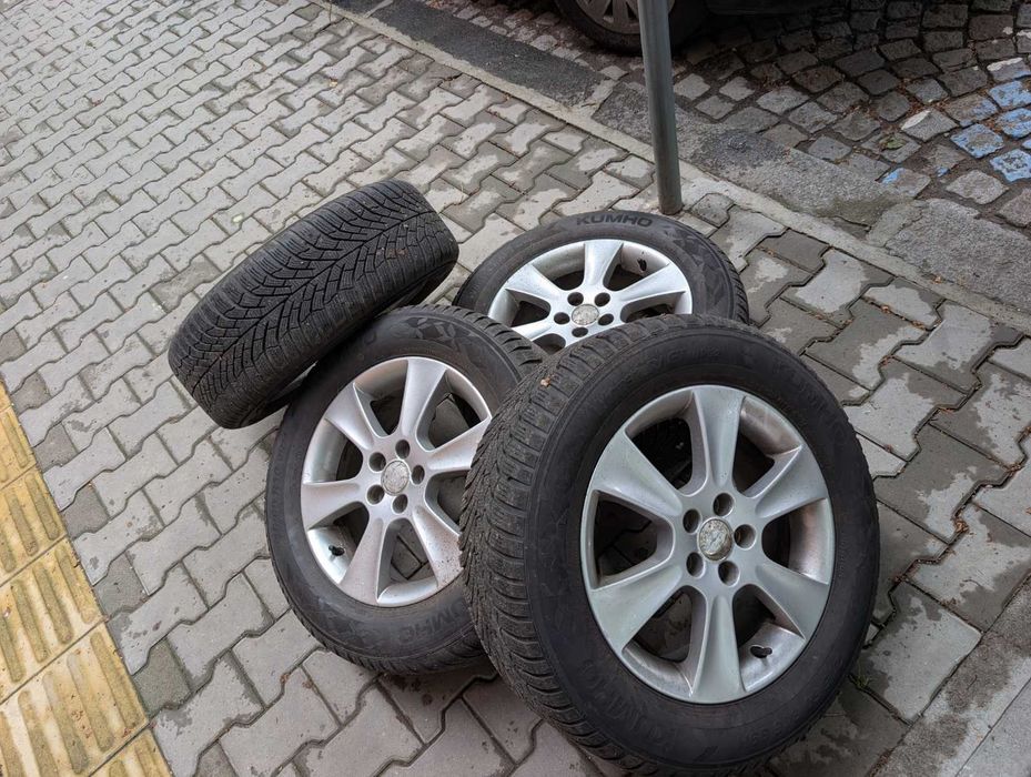 Оригинални джанти със зимни гуми Subaru