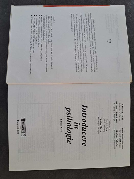 Introducere in psihologie - Smith