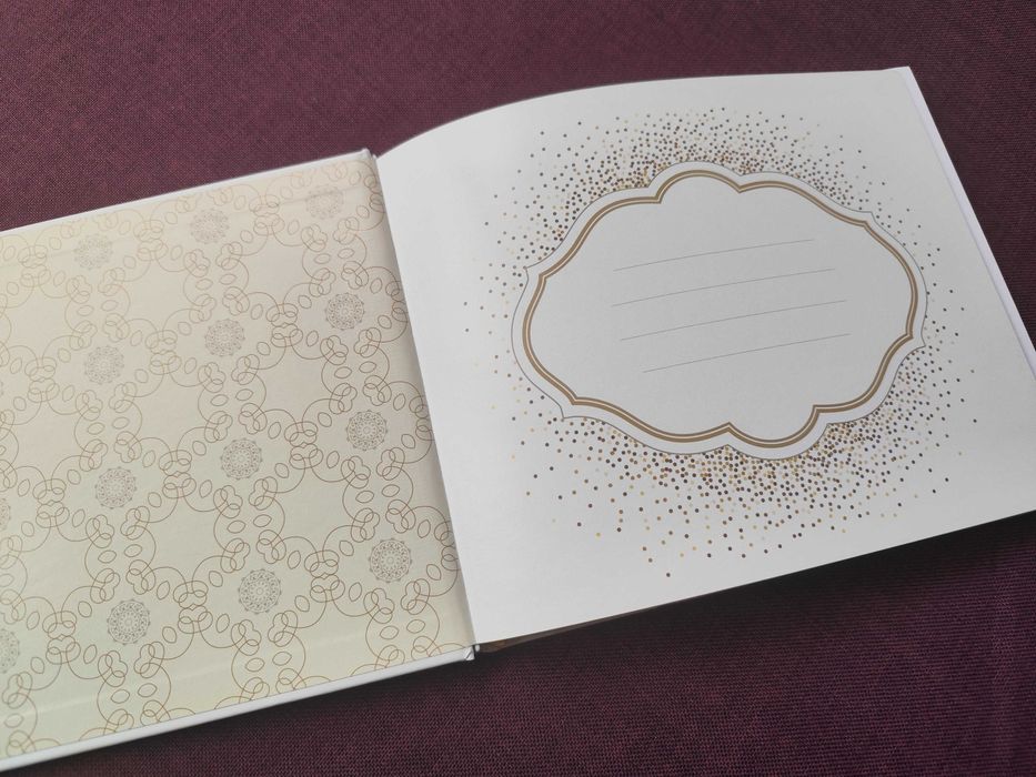 Сватбена булчинска книга за гости – за снимки и пожелания Guest book
