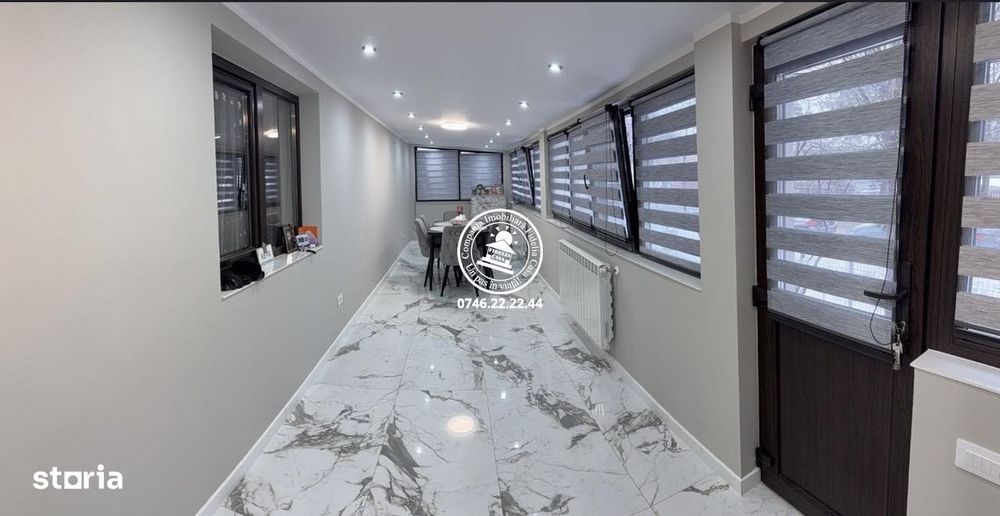 Apartament 3 camere, decomandat, 90 mp total, grădină – Frum