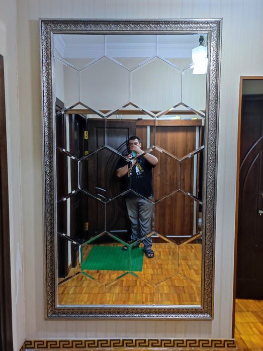 Ойна кесиш урнатиш хизмати. Стеклопакет Зеркила Витрина polka Oyna