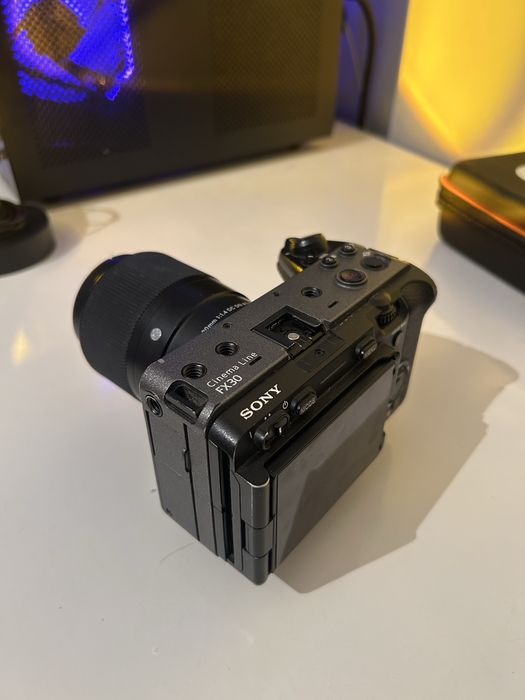 Sony fx30 +sigma30mm