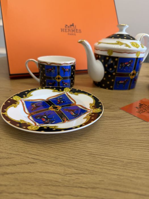 Hermes Cheval d'Orient сет за кафе / чай