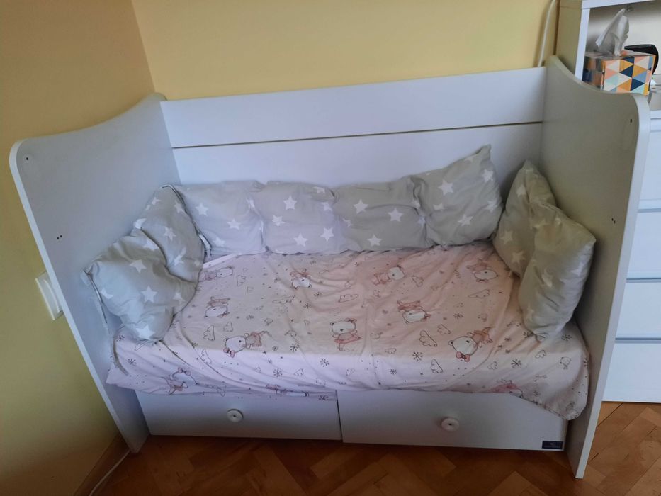 Детска кошара и легло - 2 в 1