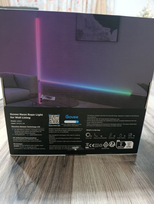 Banda Neon Govee pentru Perete 5m, RGB
