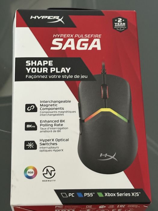 Mouse Hyperx Pulsefire SAGA