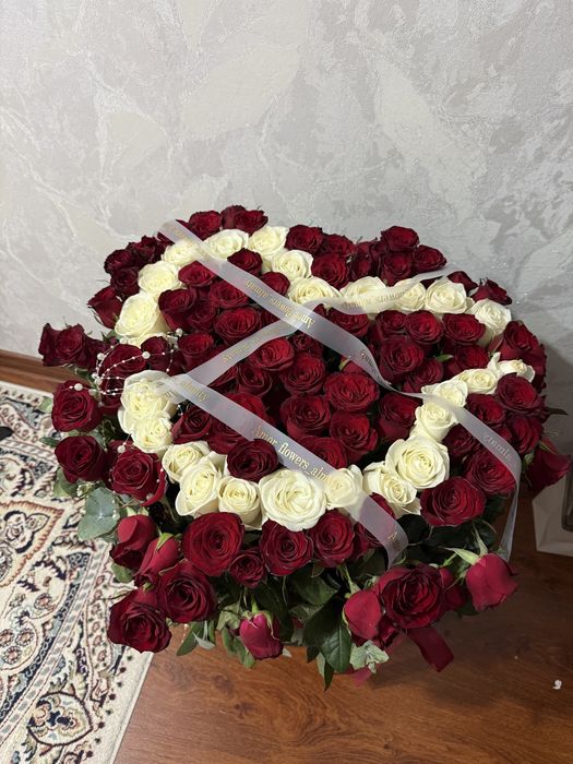 цветы огромные Алматы