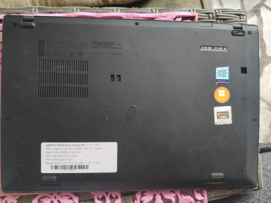 Лаптоп Lenovo Thinkpad X1 Carbon i5 8Gb RAM/256Gb