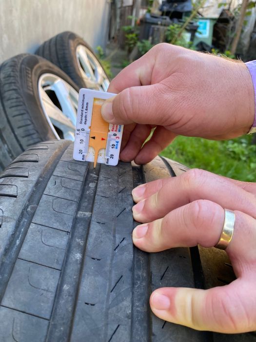 jante audi a6, a4 , R18 cu anvelope pirelli dot2022