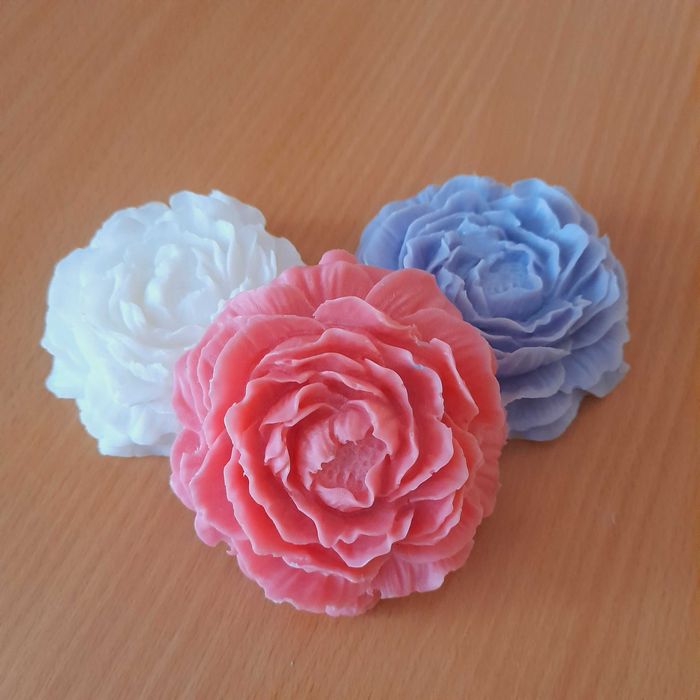 Стилни сапунени цветя