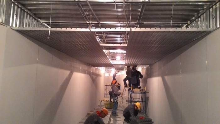 Монтаж подвесного потолка грильято, армстронг - Отделка / ремонт Астана ...
