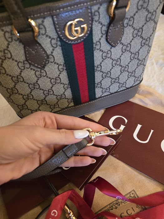 Налична чанта Gucci Ophidia Tote Bag