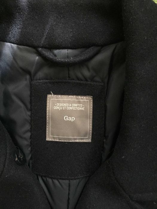 Шерстяной бушлат Gap