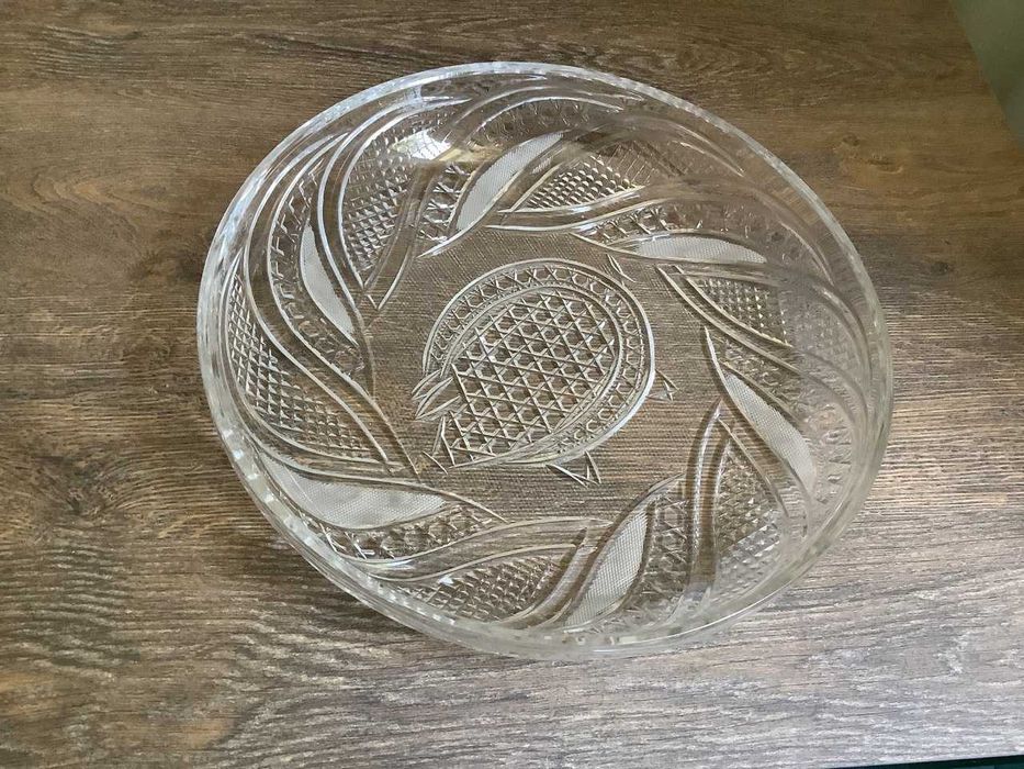 Красивая хрустальная посуда