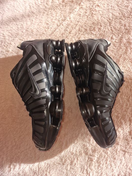 Nike shox tl thermoreactive black &  blue