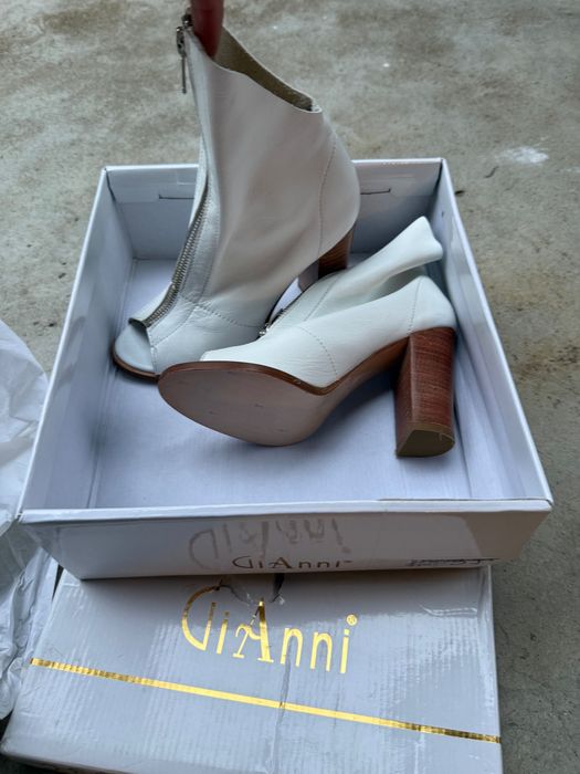 Обувки естествена кожа GiAnni НОВИ