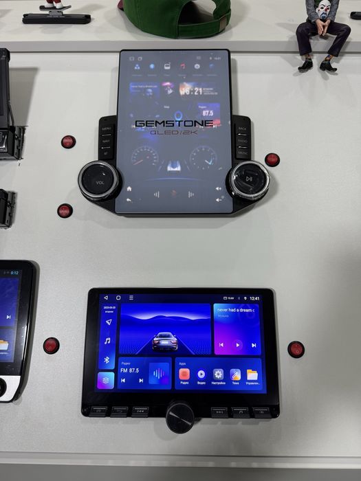 Магнитолы для любой авто новый 4-8 ядер 4/64г, 6/128г 2К экран CarPlay