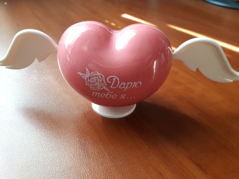 Сувенир Сердце "Крылья Любви"