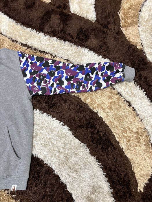 Vand bape full zip grey