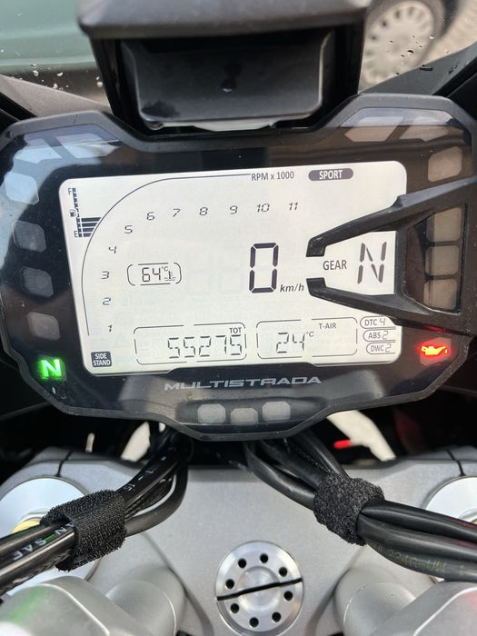 Vand Ducati Multistrada 1200 DVT 2016