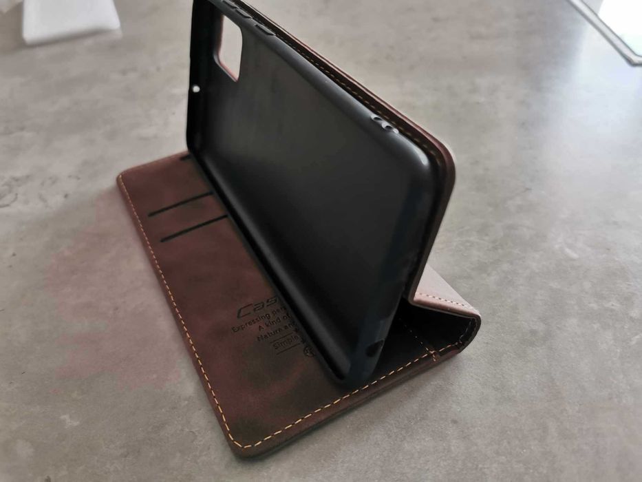 Husa piele de calitate pentru Samsung iPhone Oppo Xiaomi tip carte