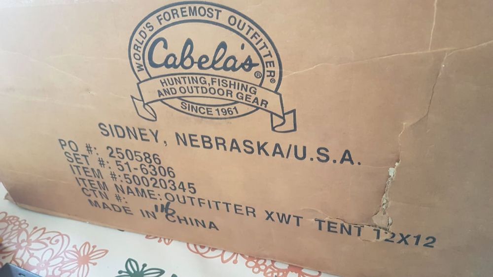 Нова 7-местна палатка, внос от САЩ