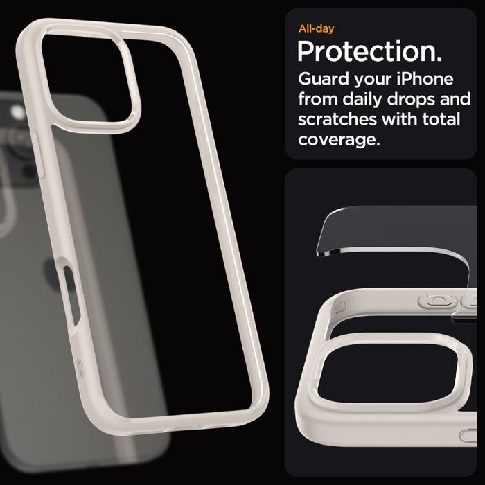 Противоударен Калъф за iPhone 16 Pro Max, SPIGEN Ultra Hybrid Case