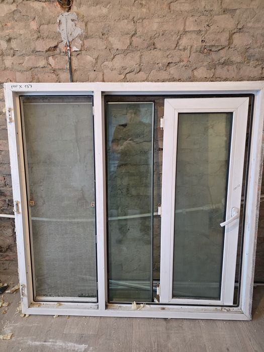 Продам пластиковые окна б/у