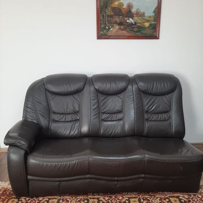 Colțar piele, import Germania