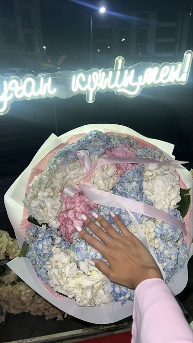 Букет цветов,гартензий