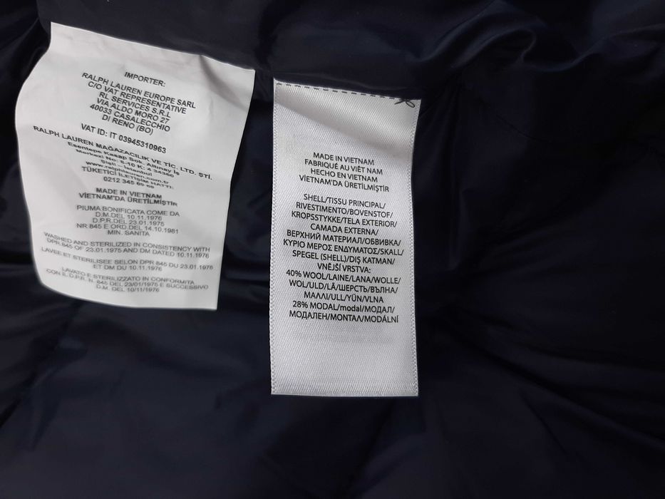 Polo Ralph Lauren The Decker - Оригинално мъжко яке с вълна р-р L