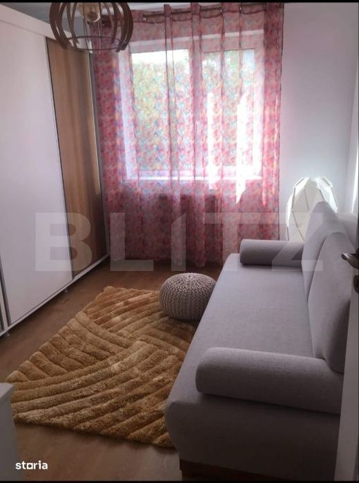 Apartament cu 3 camere, mobilat si utilat, cu gradina, zona Stadionulu