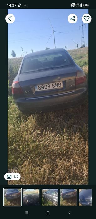 Vand audi A4 1.9tdi