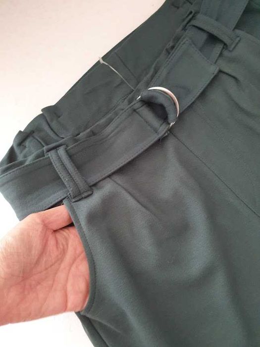 Pantaloni Page One,marimea M,ca noi,culoarea verde brad