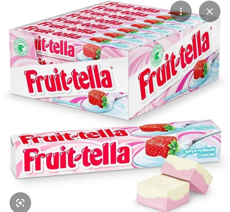 ЧУПА-ЧУПС, Ментос, Фрутела