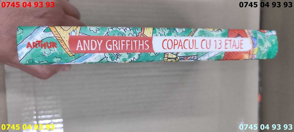 carte carti copacul cu 13 etaje andy griffiths cartonata