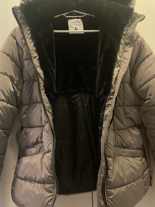 Зимно яке с качулка,2 джоба и колан