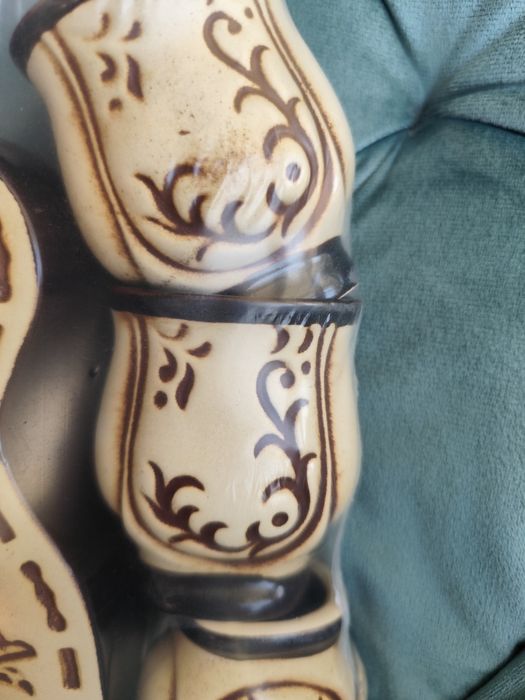 Set artizanal din ceramică