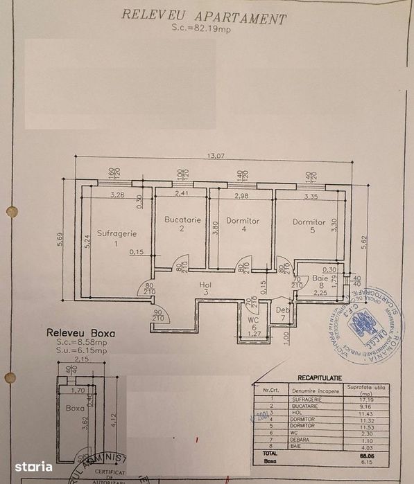 Vanzare apartament 3 camere Republicii - Catedrala Ploiesti