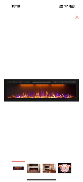 Электрокамин Royal Flame  Crystal 60 RF