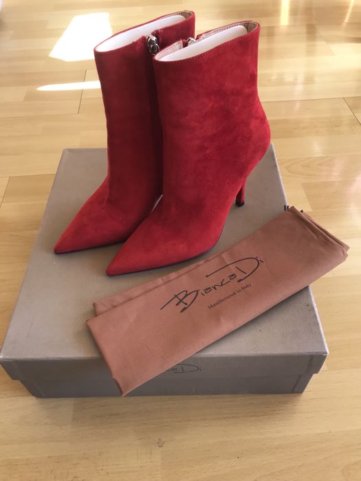 Велурени боти”BIANCA DI” перфектни.