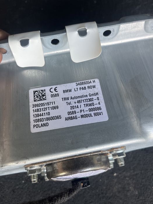 Еърбег бмв ф30 ф31 3гт еърбег bmw f30 f31 airbag