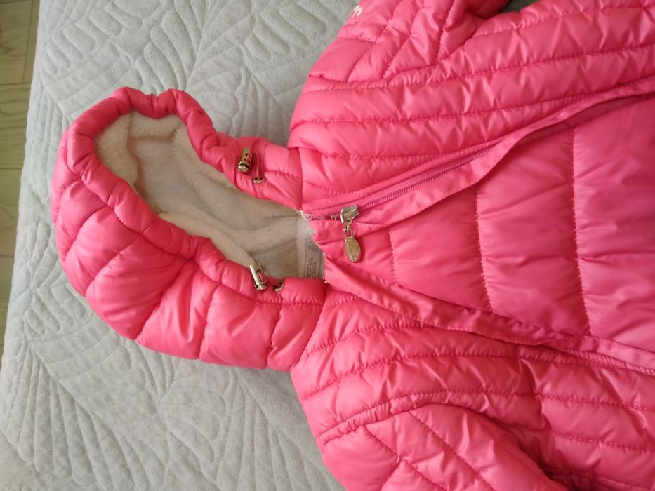 Тёплый демисезонный комбинезон