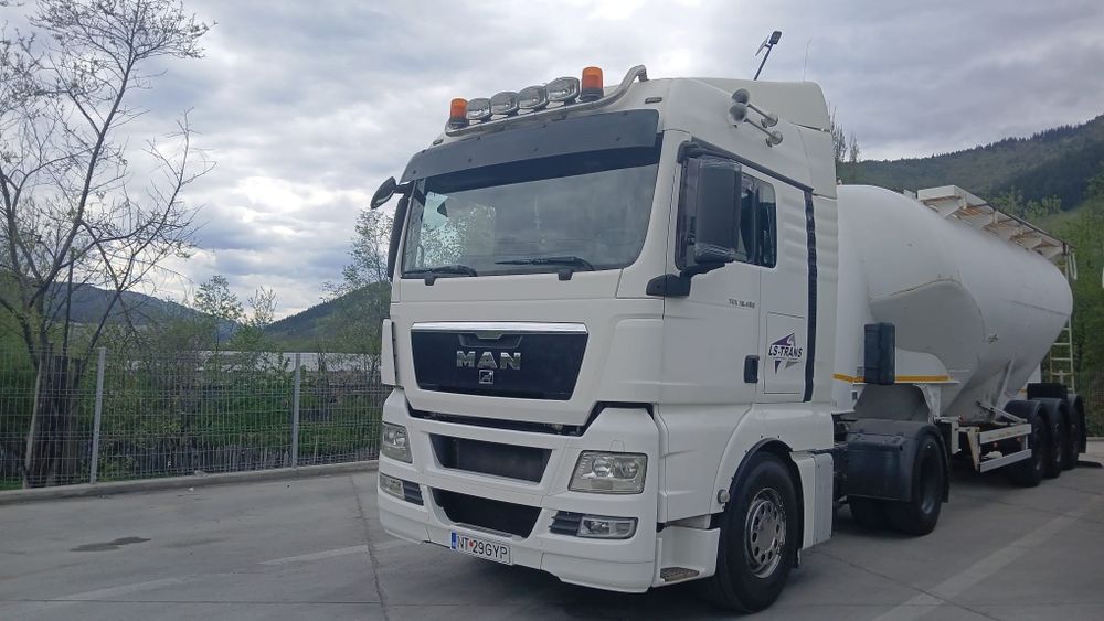 Ansamblu Cimentruc Man 480 Euro5/Cimentruk/Silo/Spitzer