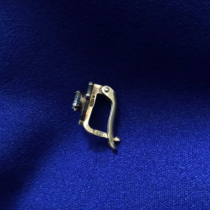 Редкие серьги серебро 875 СССР