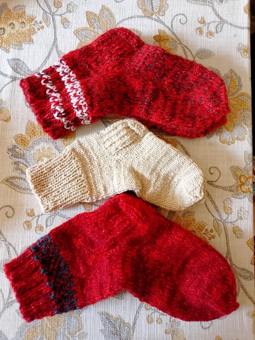 Носки вязаные ручной работы