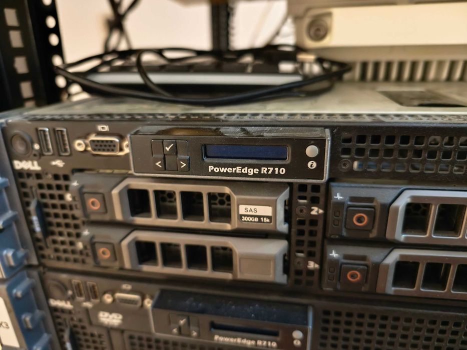 Dell r710 - цялостен окомплеттован сървър. Консумация под 200 W