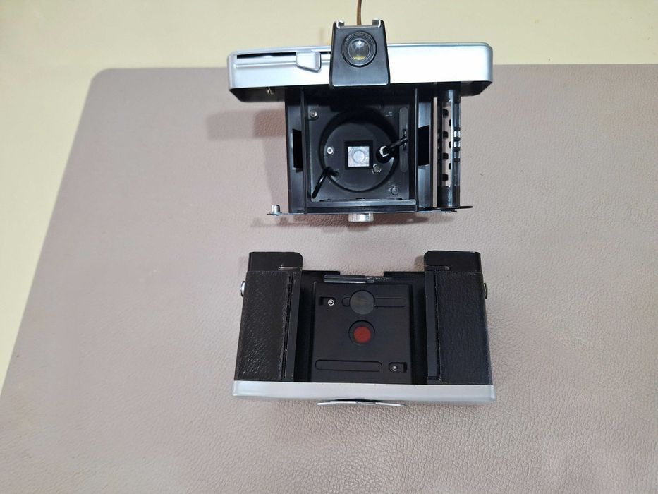 Aparat foto vintage rar Certo Certina film lat 120mm piele  anii 50 60