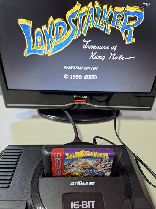Landstalker, caseta discheta Sega Mega Drive Genesis
