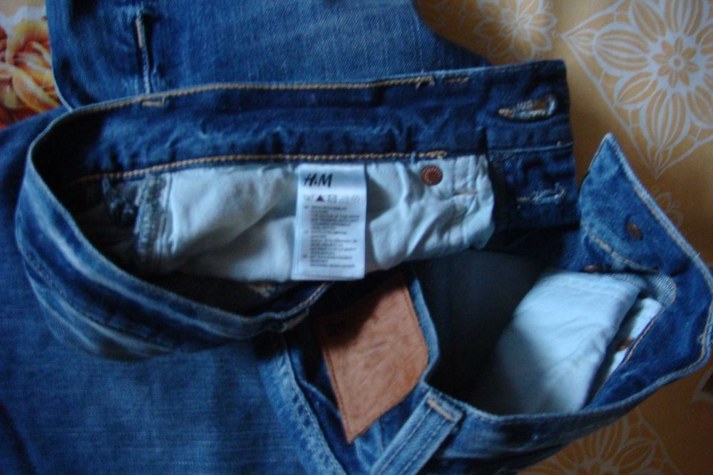H & M ( Original,  джинсы , размер 31 х 32, made in Turkey )